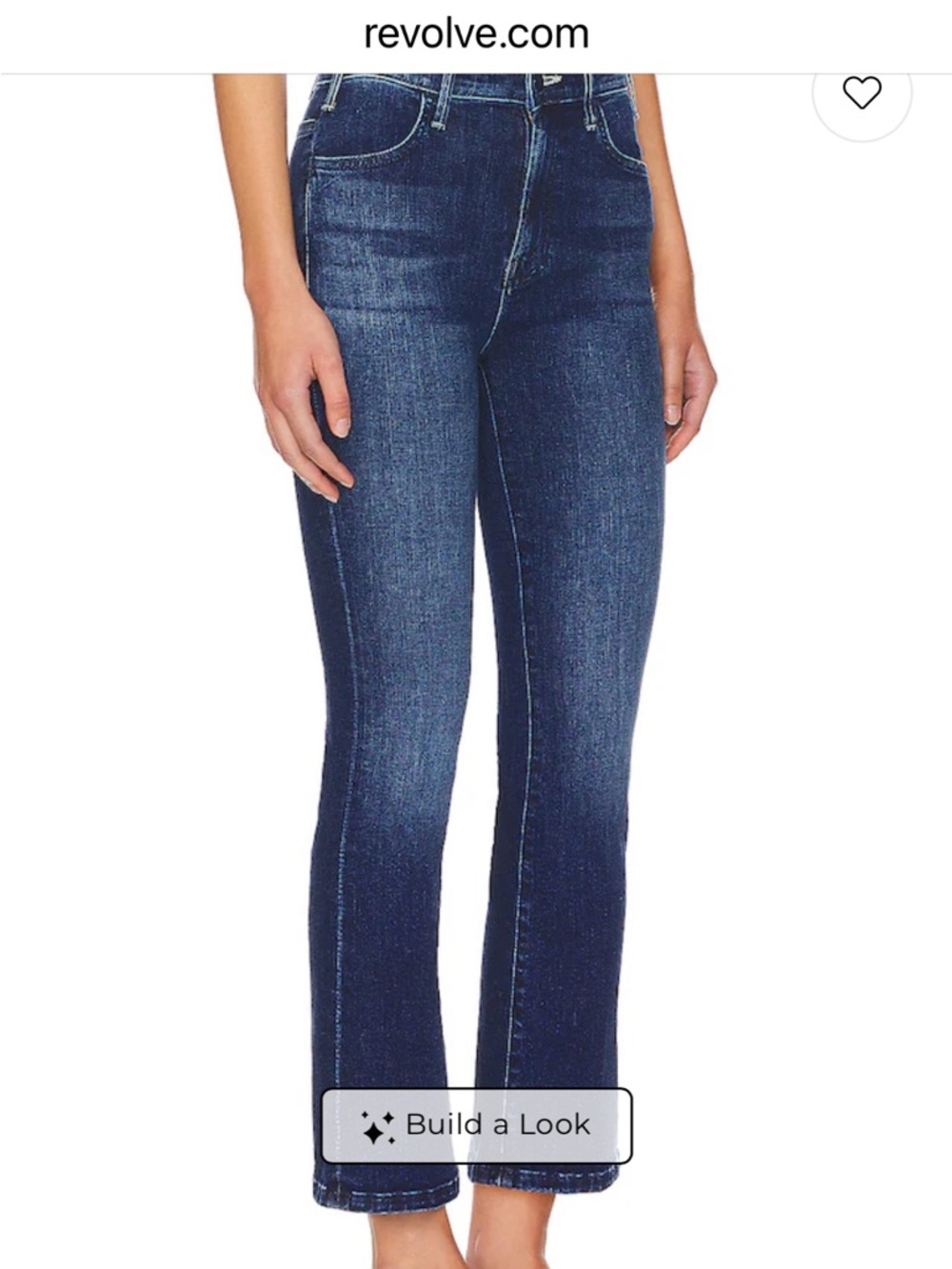 MOTHER Lil Hustler Ankle Jeans Heirloom Wash Denim Womens Size 31 - Picture 9 of 9